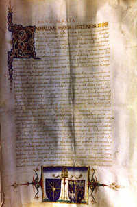 Inventario di beni spettanti all'abbazia di Pomposa fatto redigere dal commendatario Rinaldo Maria d'Este (I gennaio 1461)